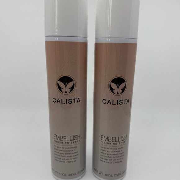Calista‎ Embellish Finishing Spray 2-Pack 10 Oz. NWT - Picture 1 of 4